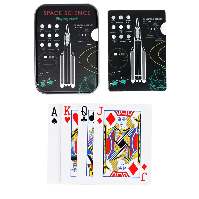 Rex London Juegos de cartas Space WHITE