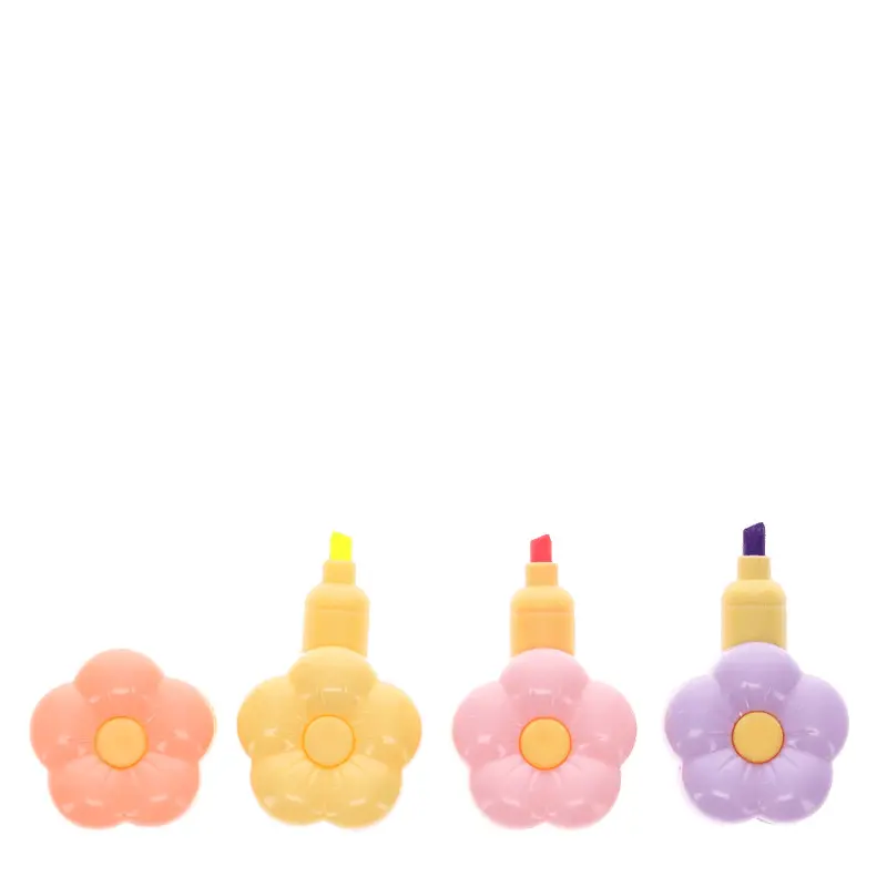 Rex London Conjunto de resaltadores para niña Flower Power MULTICOLOR