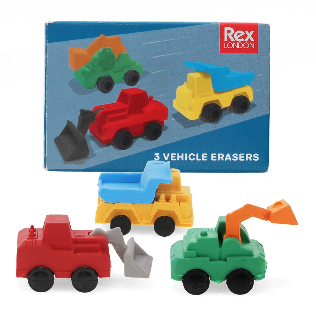 Rex London Borrador Construction vehicles (x3) MULTICOLOR