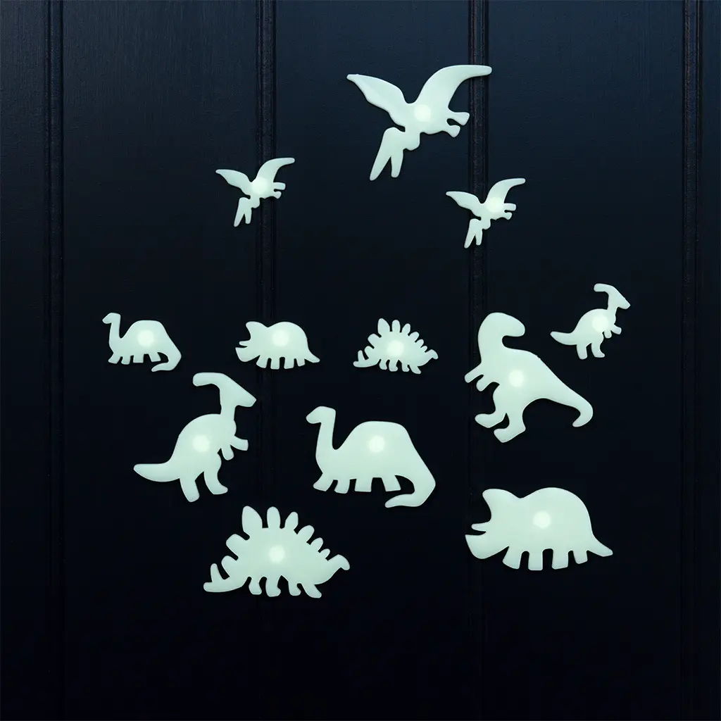 Rex London Pegatinas Dinosaurs (x24) GREEN