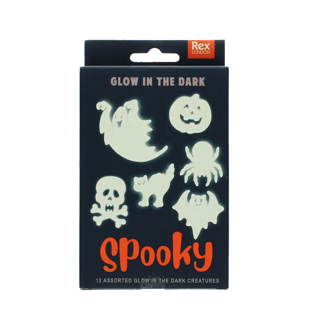 Rex London Pegatinas Spooky (x12) BLACK