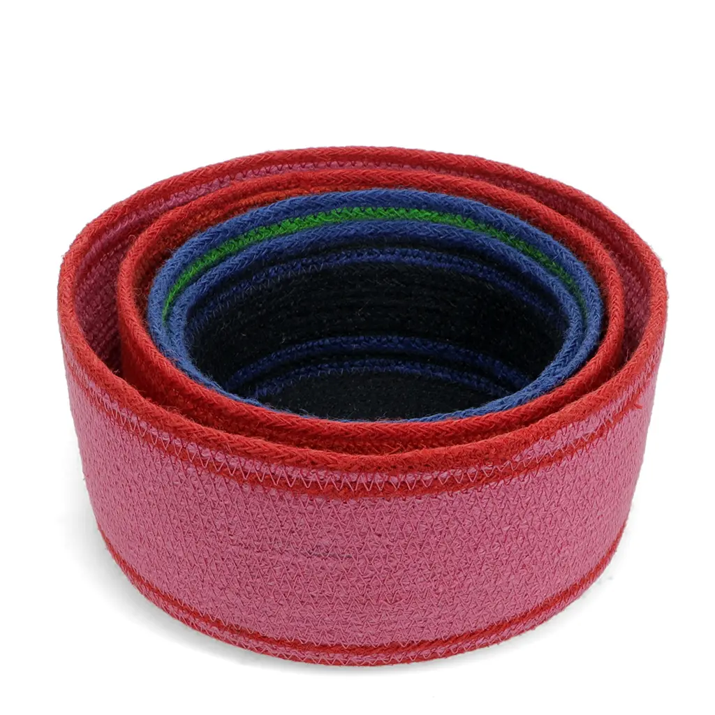 Rex London Cesta de almacenaje (x4) MULTICOLOR