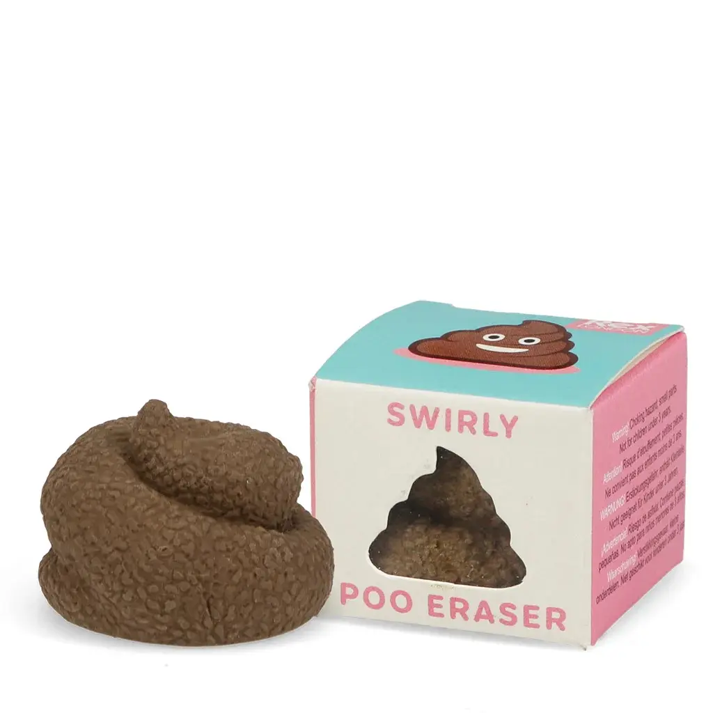 Rex London Chicle de caca en espiral BROWN