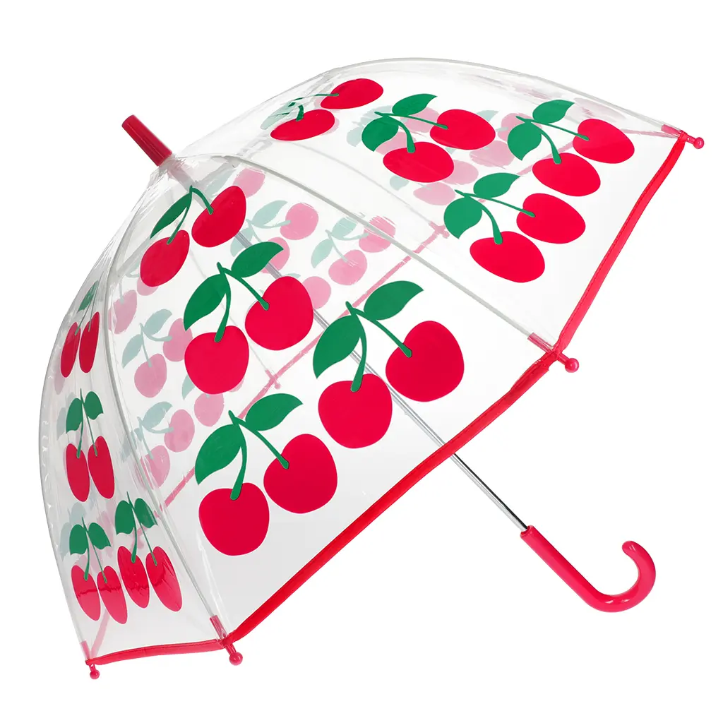 Rex London Paraguas para niños Cherry RED