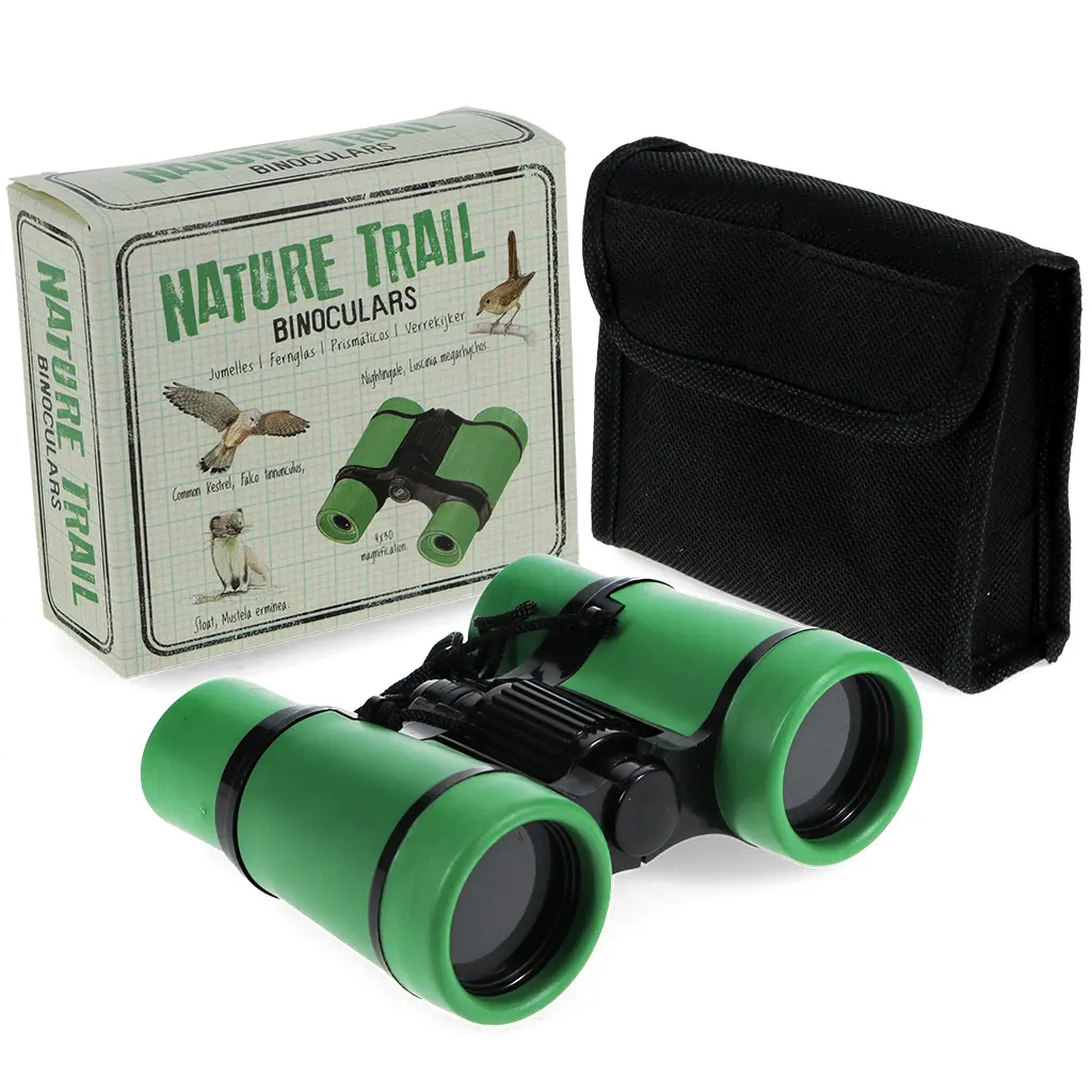 Rex London Binoculares para niños Nature Trail GREEN