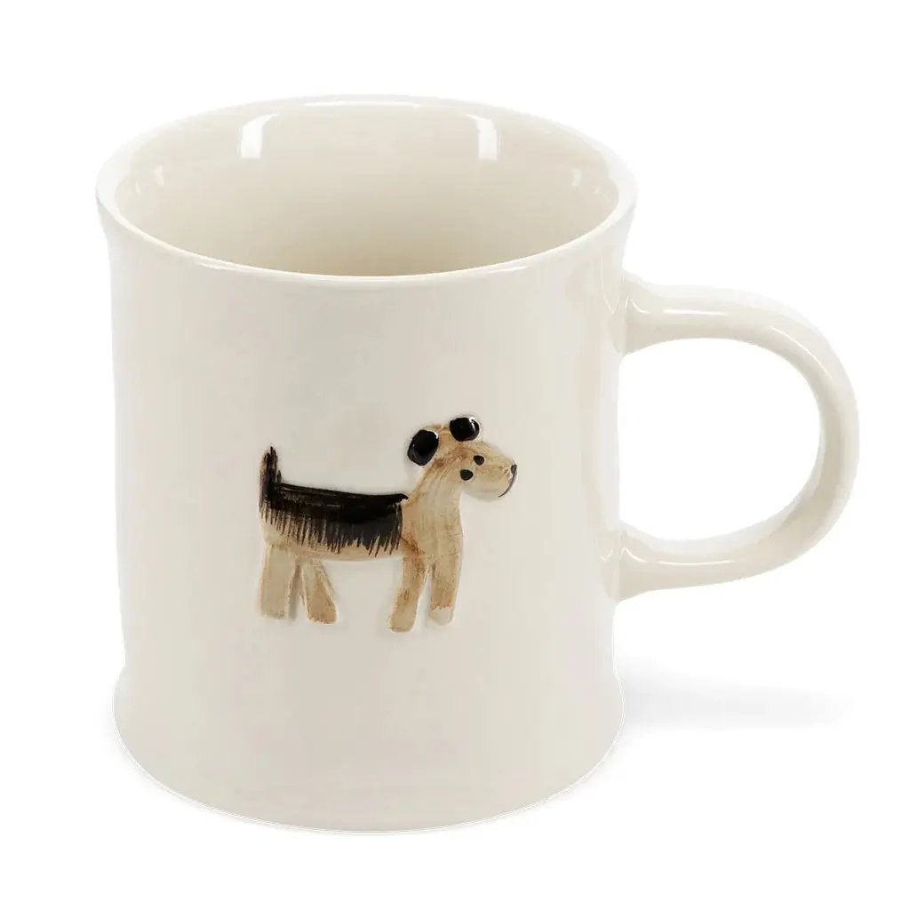 Rex London Taza Dog WHITE