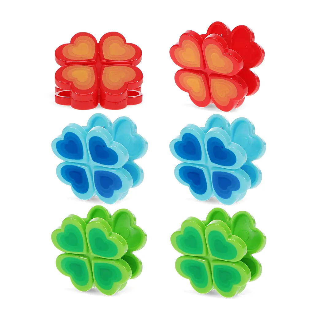 Rex London Alicates Flower (x6) MULTICOLOR