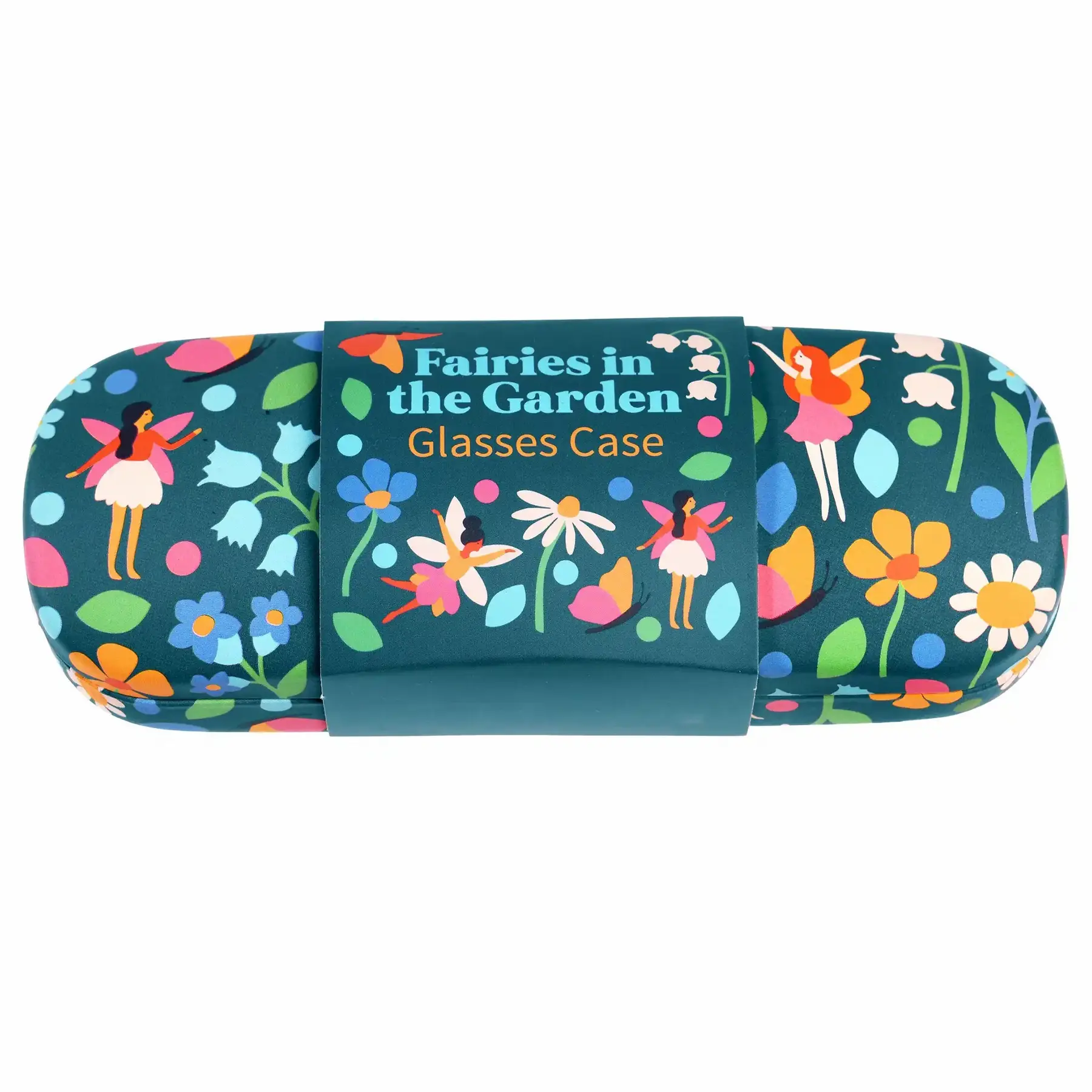 Rex London estuche para gafas y paño de limpieza Fairies In The Garden BLUE
