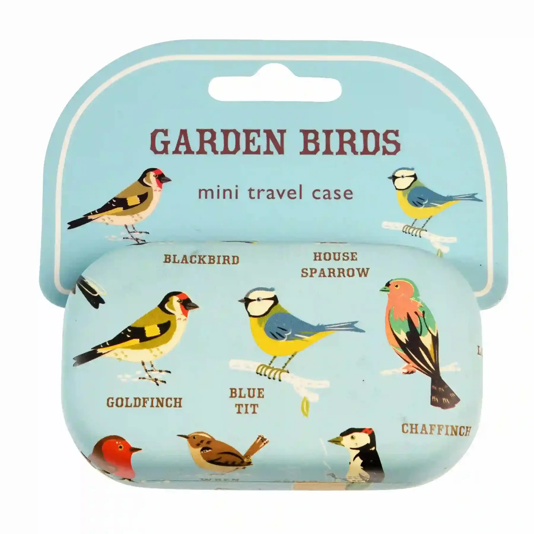 Rex London Caja de almacenamiento Garden Birds BLUE