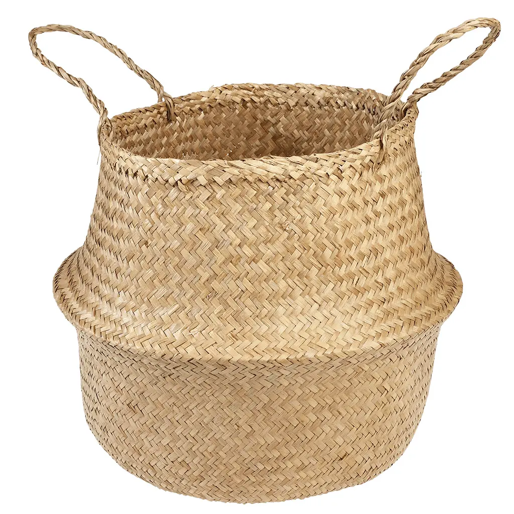 Rex London Cesta de junco de mar BEIGE