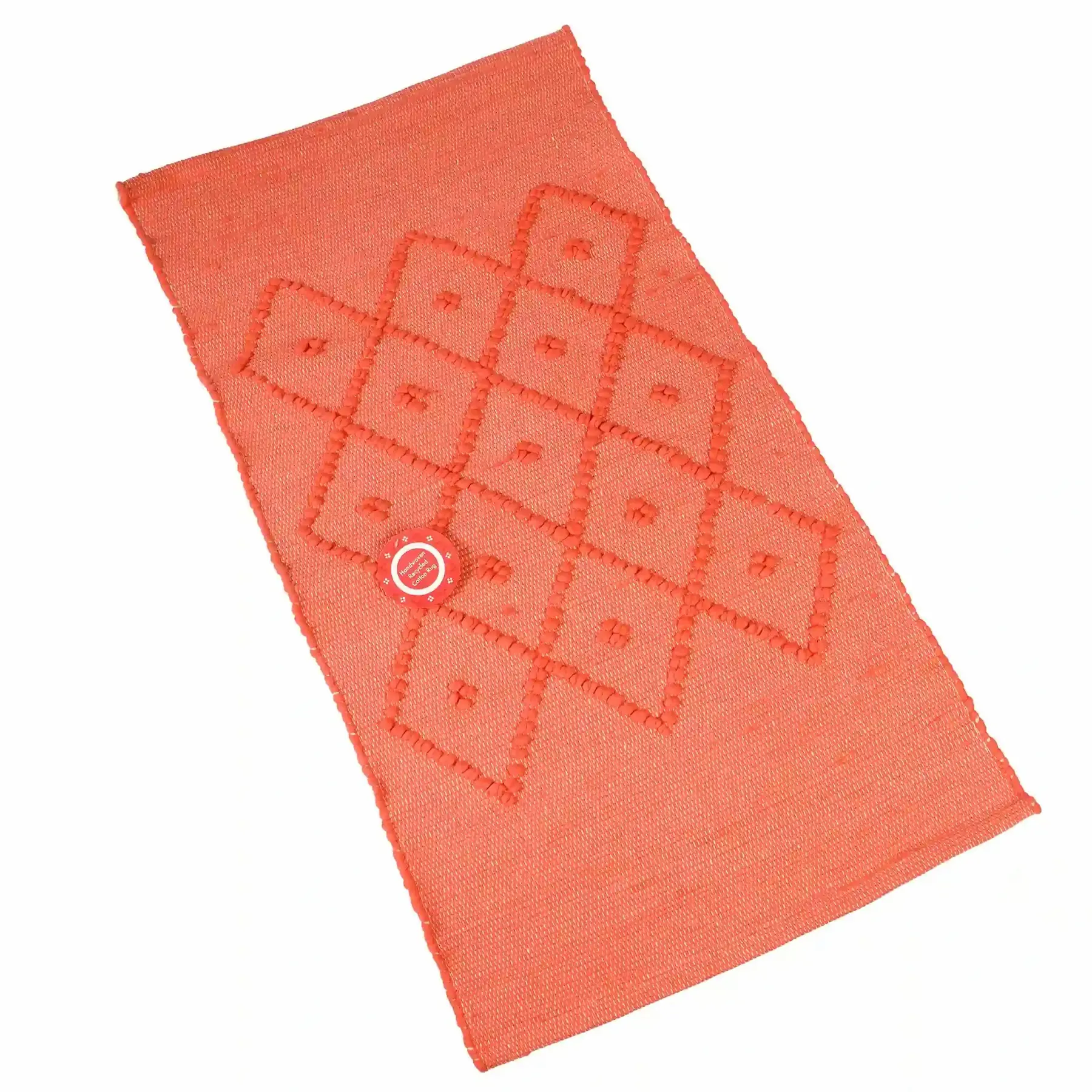 Rex London Alfombra rizada RED