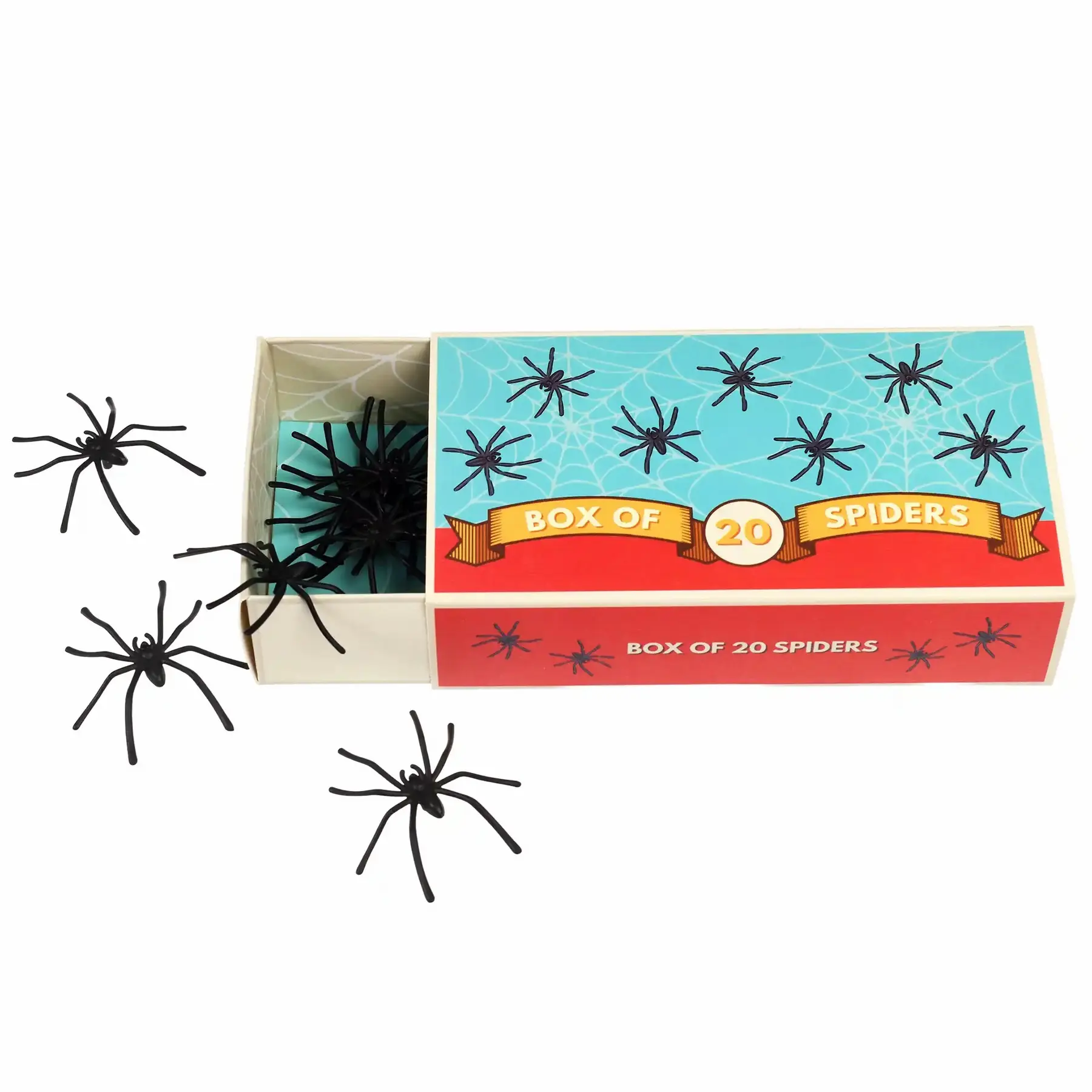 Rex London Juguetes araña sorpresa (x20) BLACK