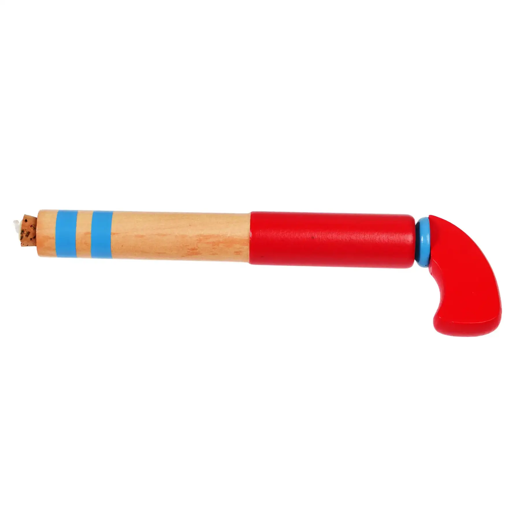 Rex London Palomitas de maíz tradicionales de madera para niños RED