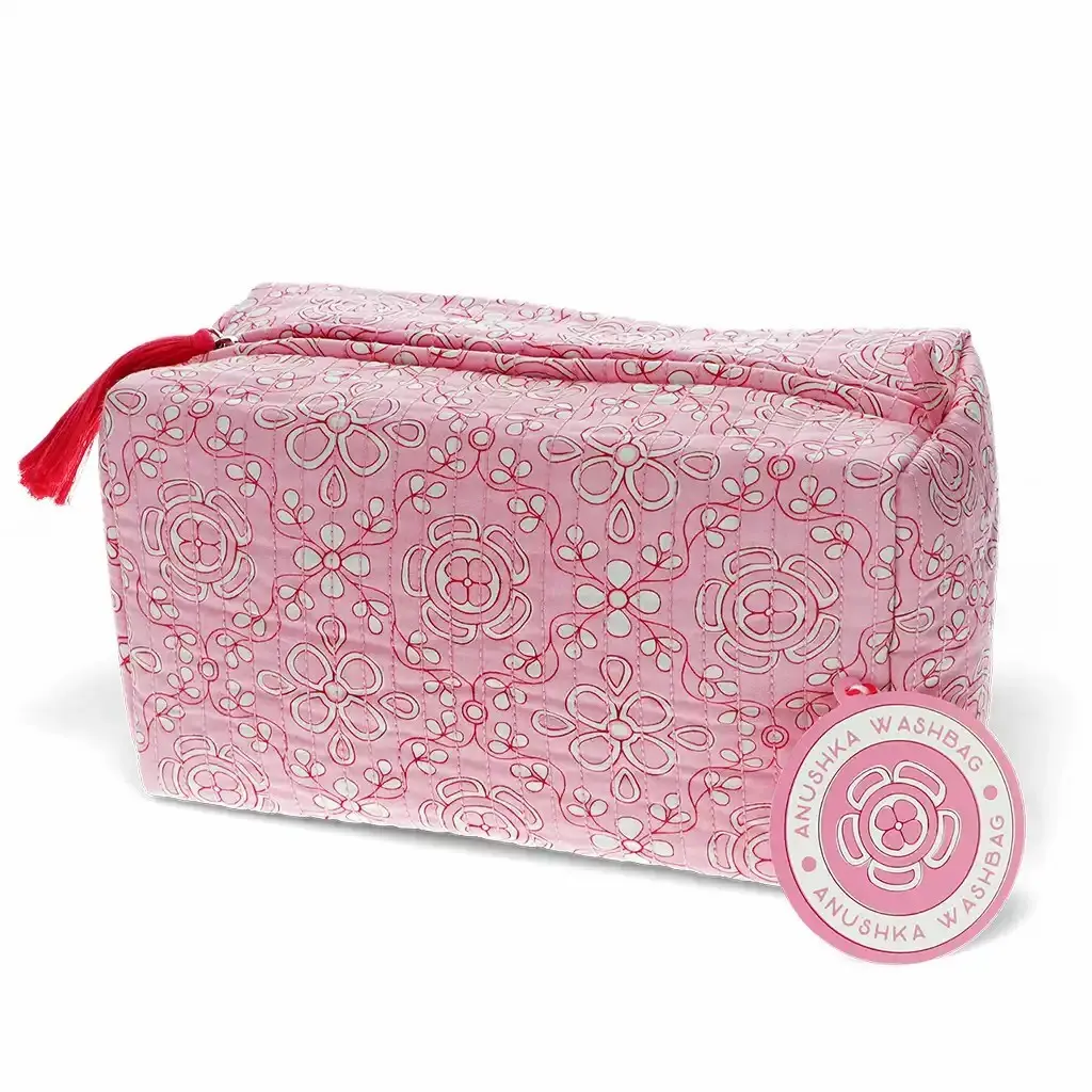 Rex London Neceser acolchado Anushka PINK