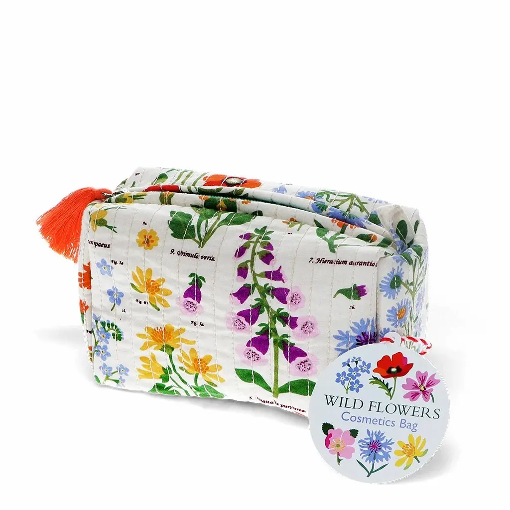 Rex London Neceser acolchado Wild Flowers MULTICOLOR