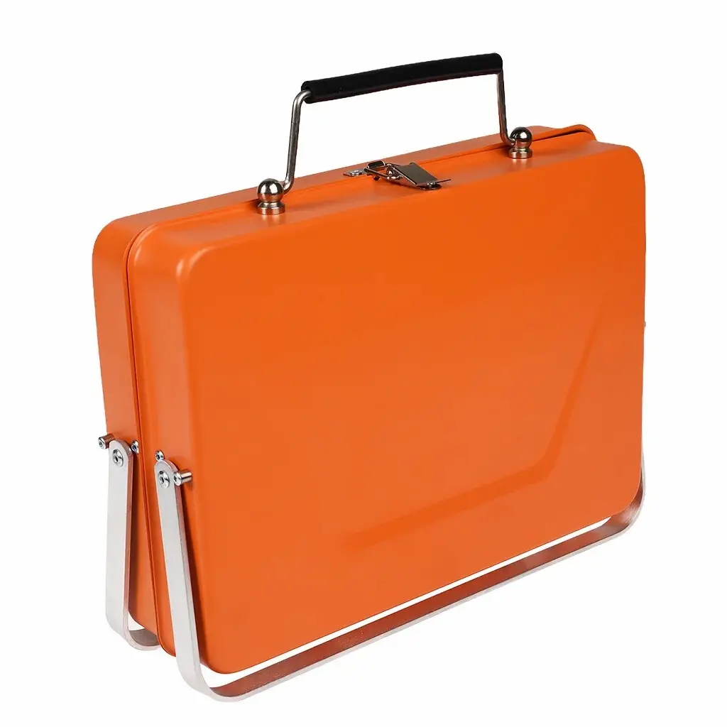 Rex London Maletín para barbacoa portátil ORANGE