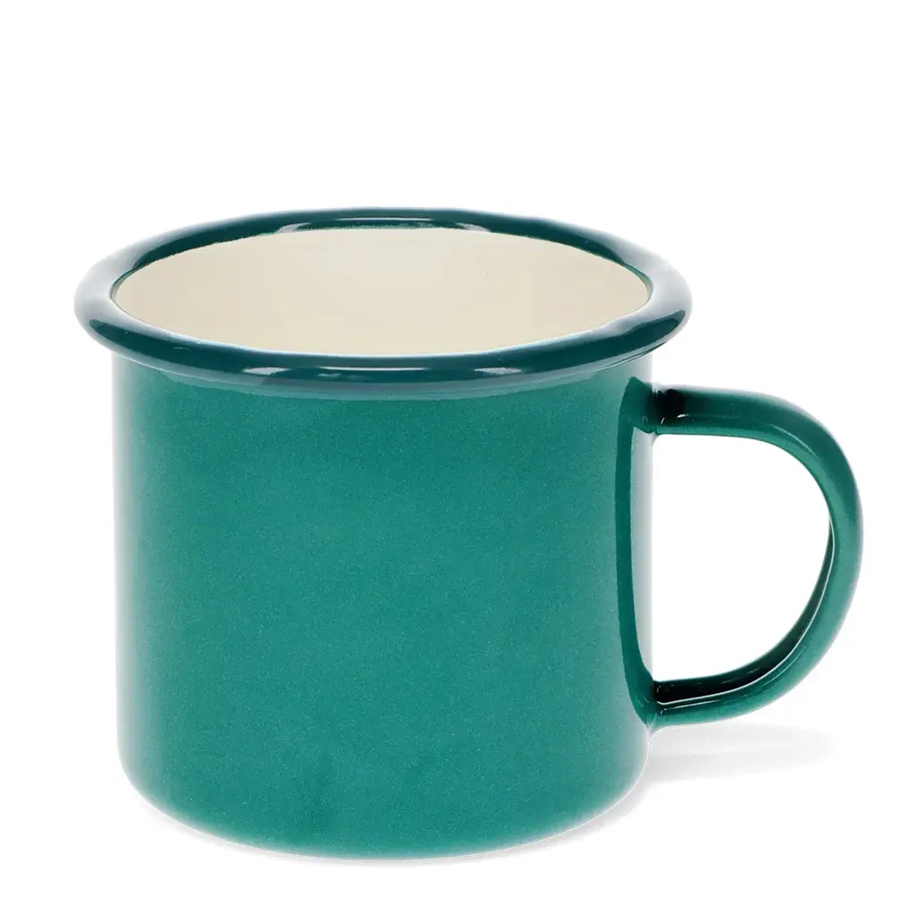 Rex London Taza esmaltada GREEN