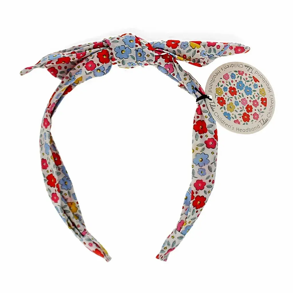 Rex London Diadema de tela Tilde BEIGE