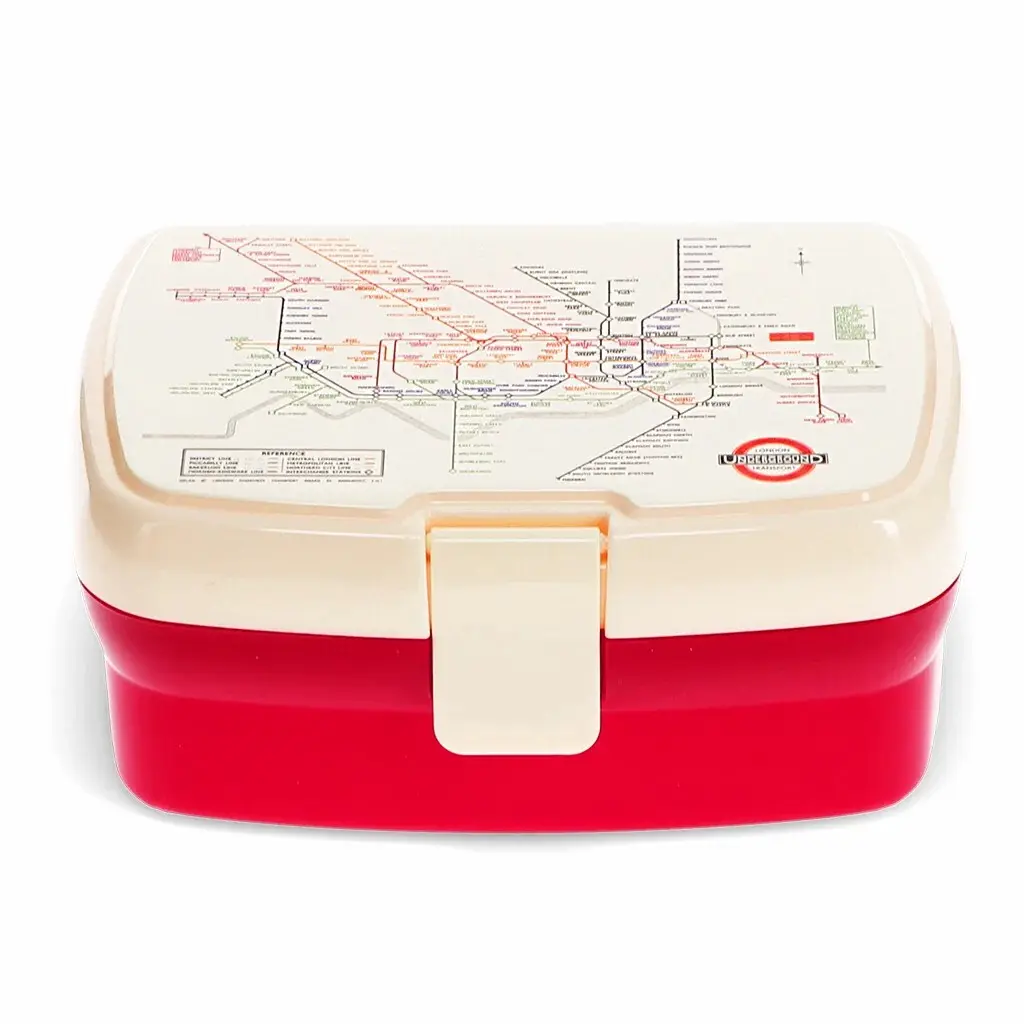 Rex London Fiambrera con bandeja TfL Plan Métro RED