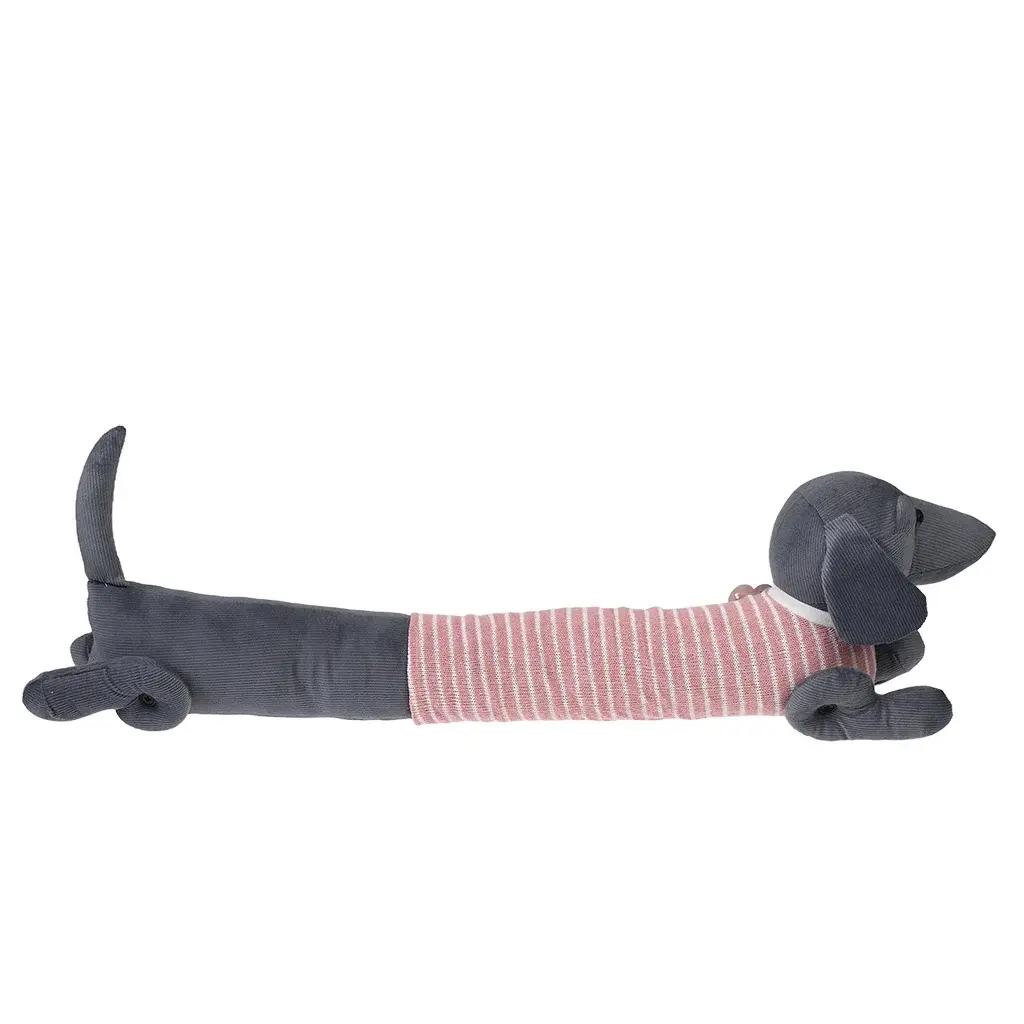 Rex London Perro de trapo para la puerta PINK