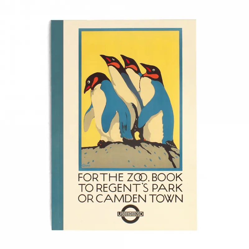 Rex London bloc de notas a5 TfL For The Zoo… Poster BEIGE