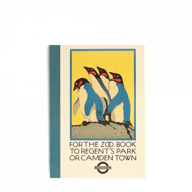 Rex London Bloc de notas a6 TfL For The Zoo… Poster BEIGE