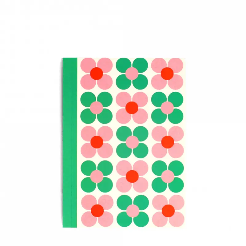 Rex London Bloc de notas a6 Marguerite PINK