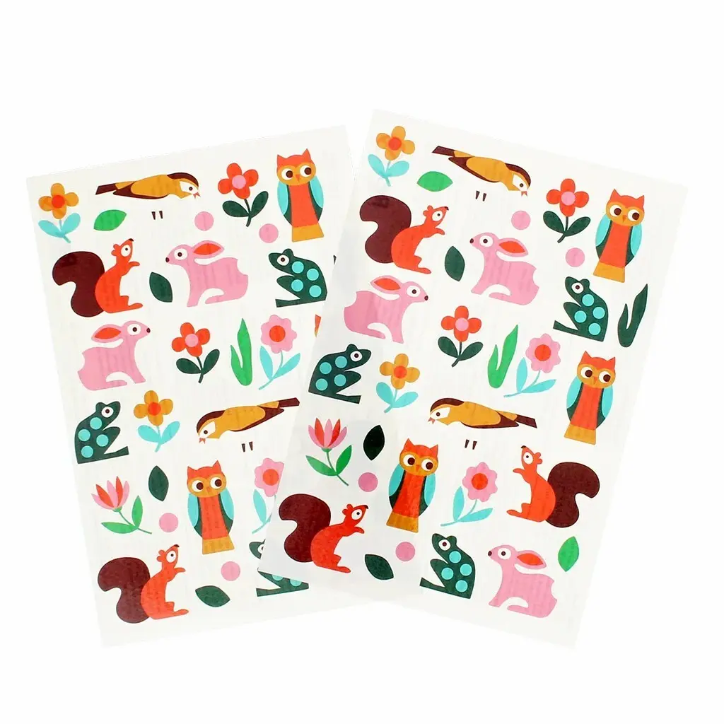 Rex London Tatuaje infantil temporaires Floral Flutter (x2) MULTICOLOR