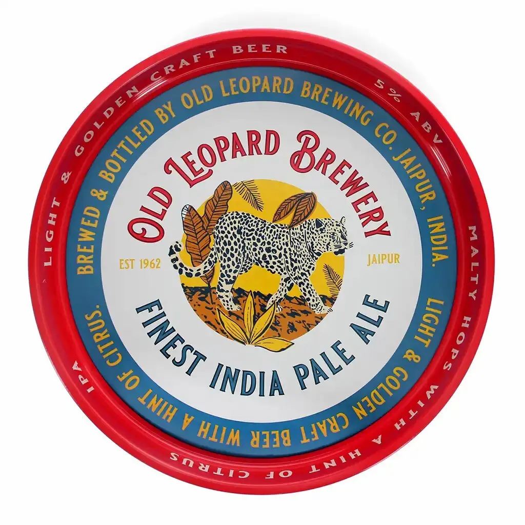 Rex London Plato redondo Old Leopard Brewery RED