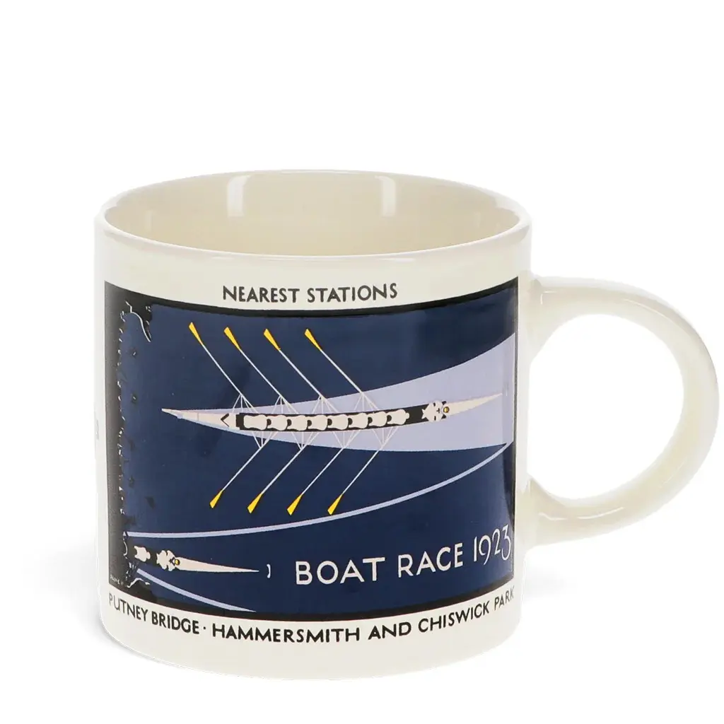 Rex London Taza de cerámica «carrera de botes» TfL BLUE