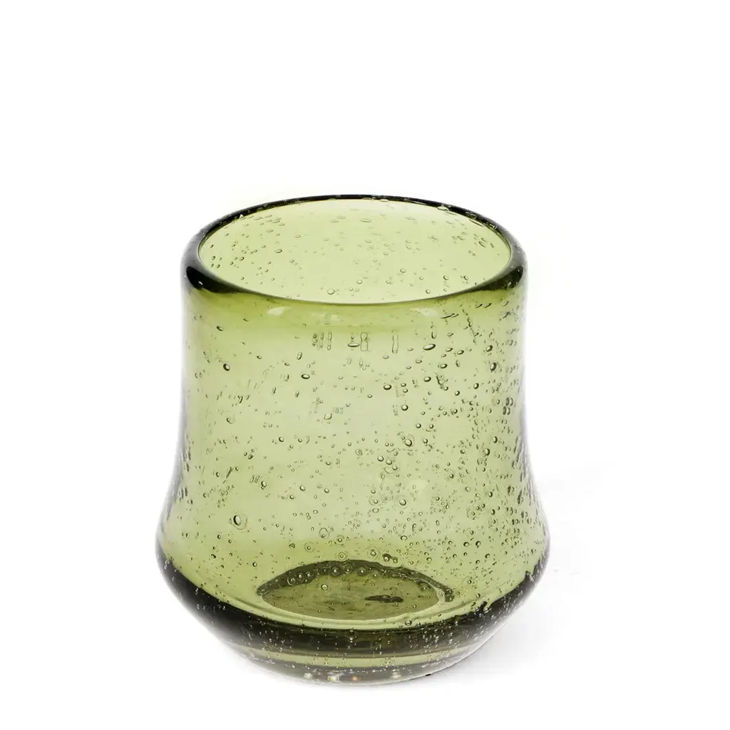 Rex London Vaso con burbujas GREEN