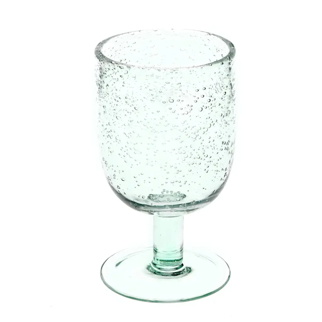 Rex London Vaso con pie BLUE