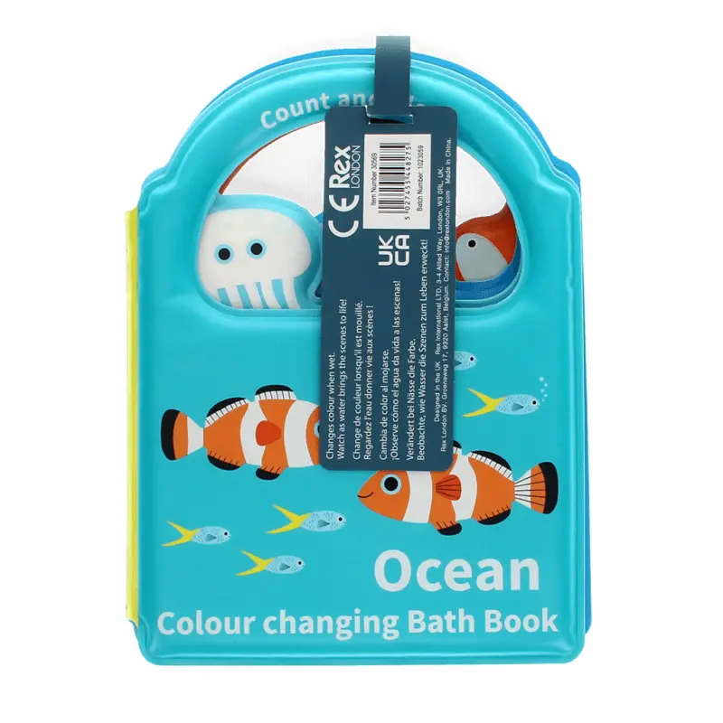 Rex London Libro de baño Ocean BLUE