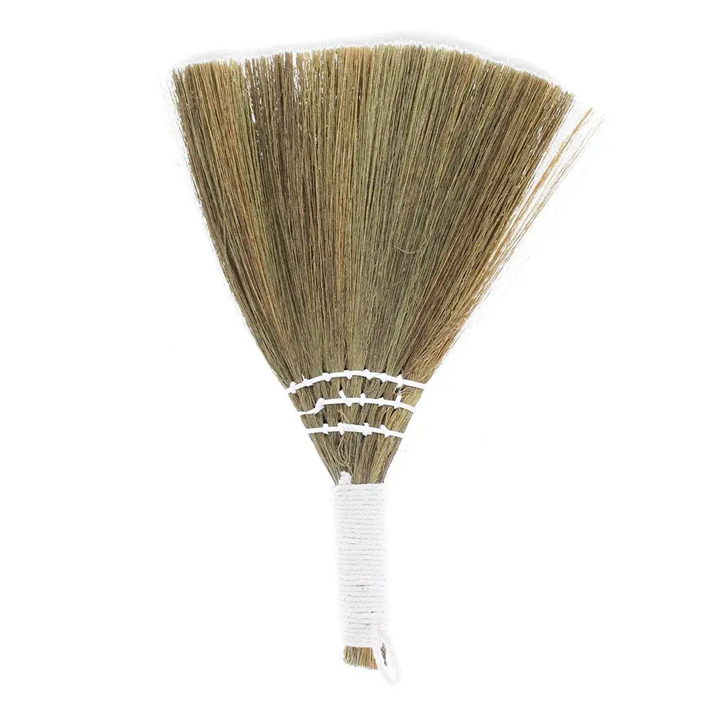 Rex London Escoba de mesa de paja BEIGE