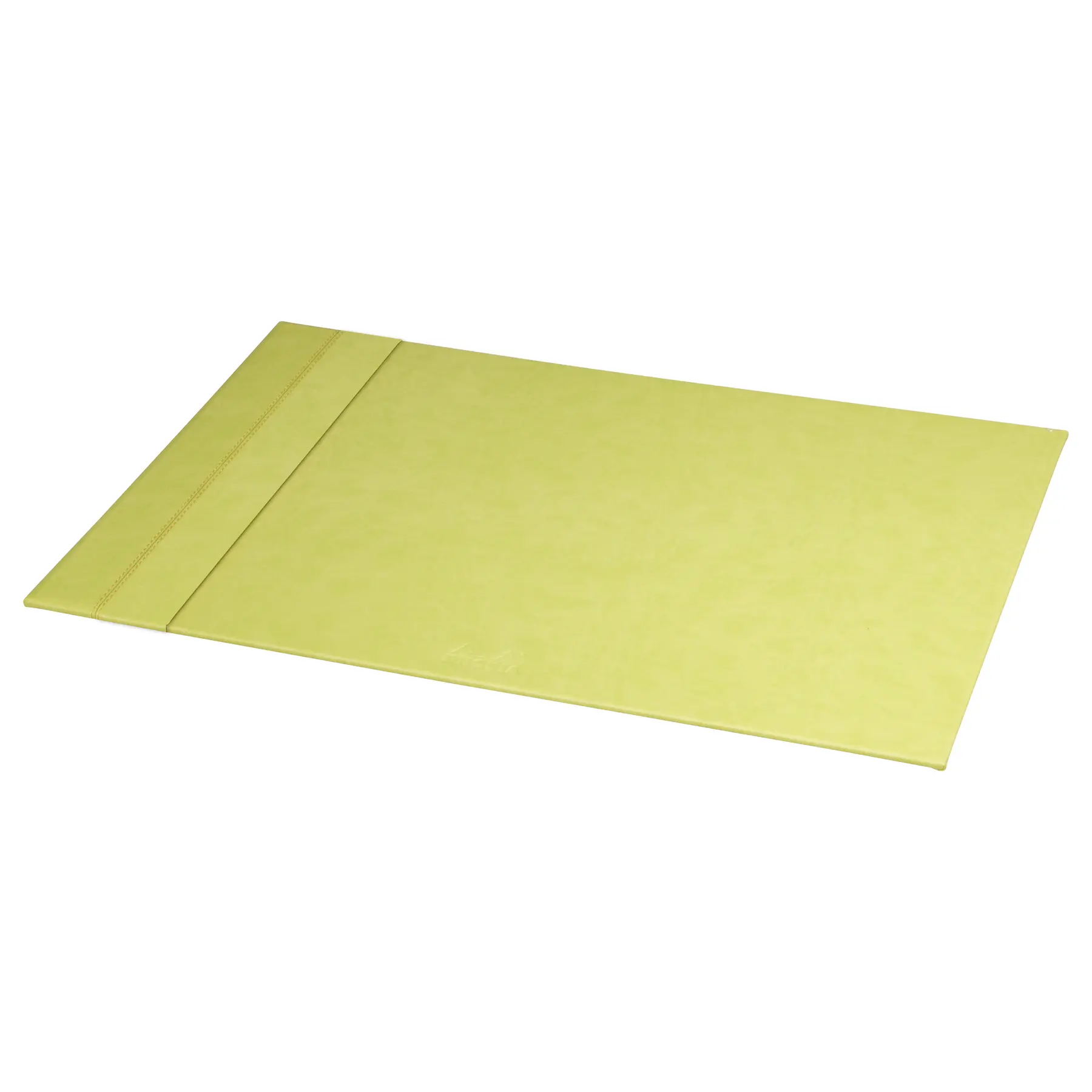 Rhodia Protector de escritorio rígido de simil piel italiana Rhodiarama GREEN