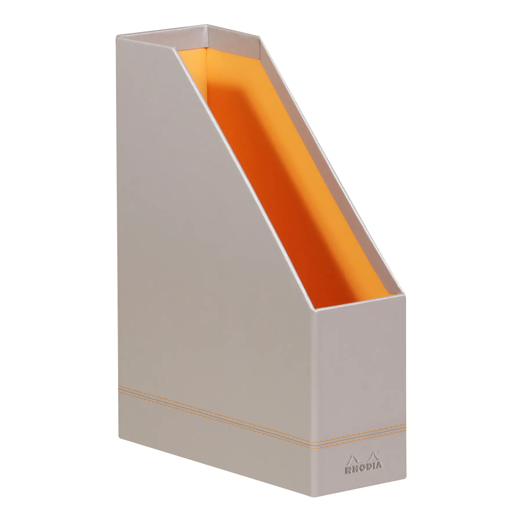 Rhodia Revistero de similcuero italiano Rhodiarama GRAY