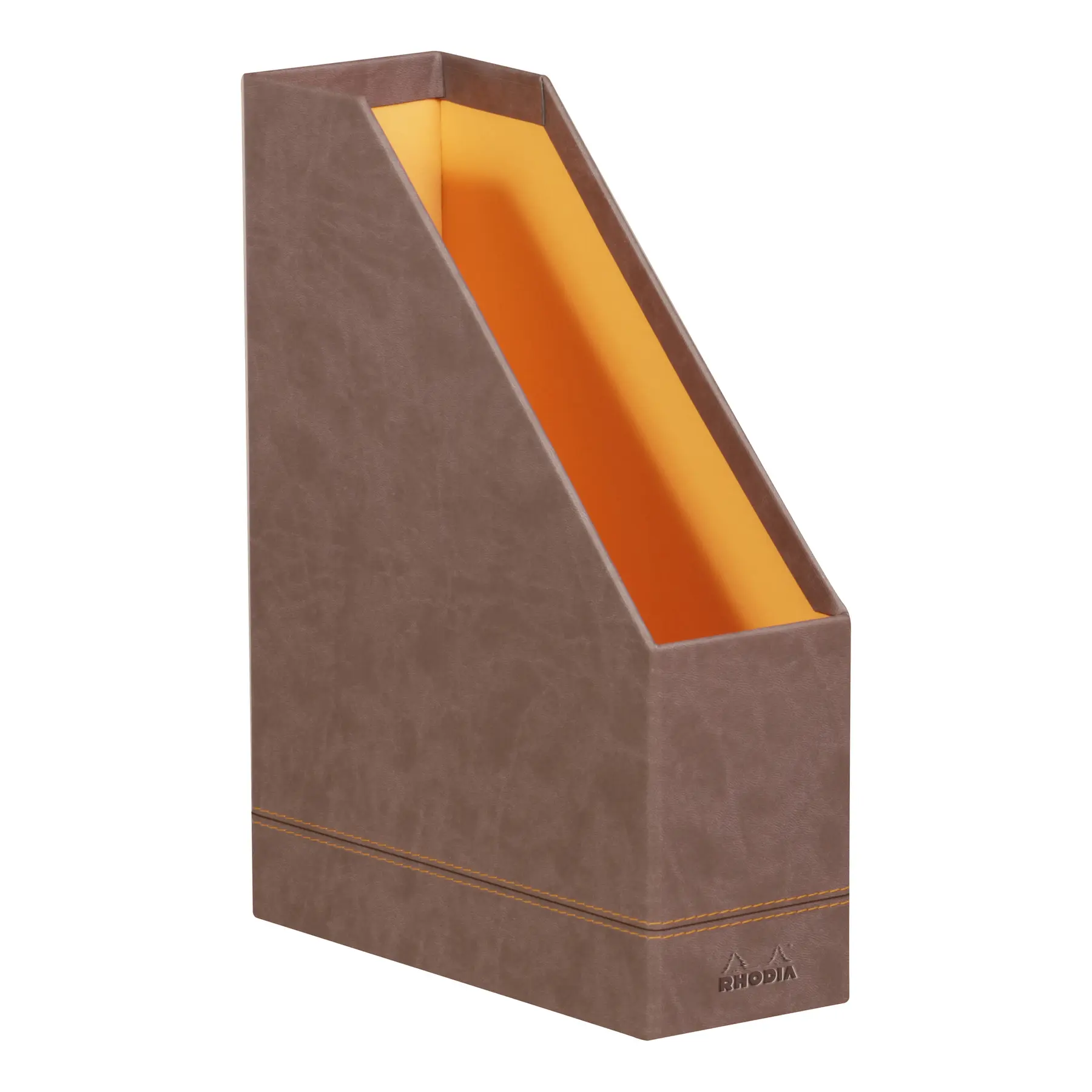 Rhodia Revistero de similcuero italiano Rhodiarama BROWN