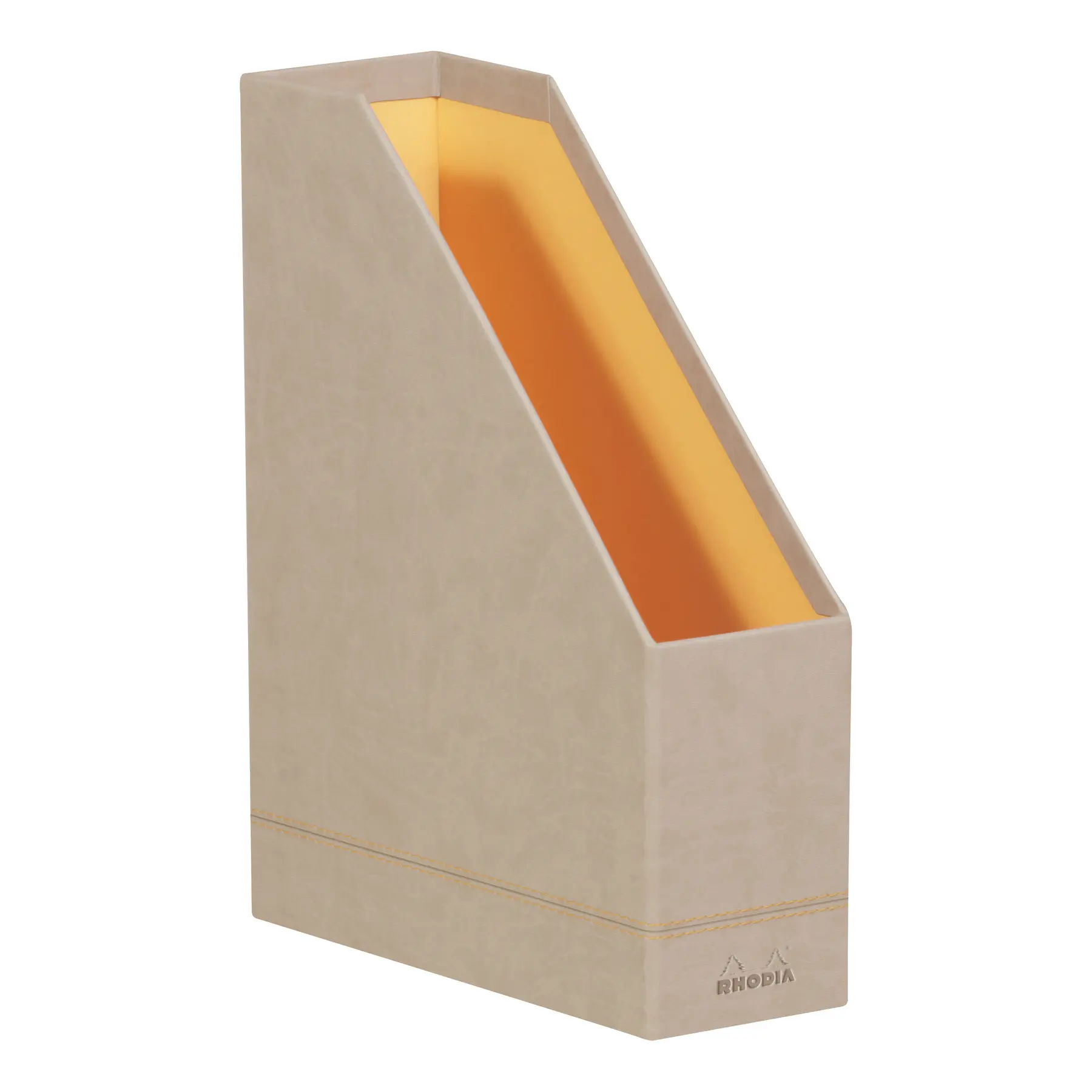 Rhodia Revistero de similcuero italiano Rhodiarama BEIGE