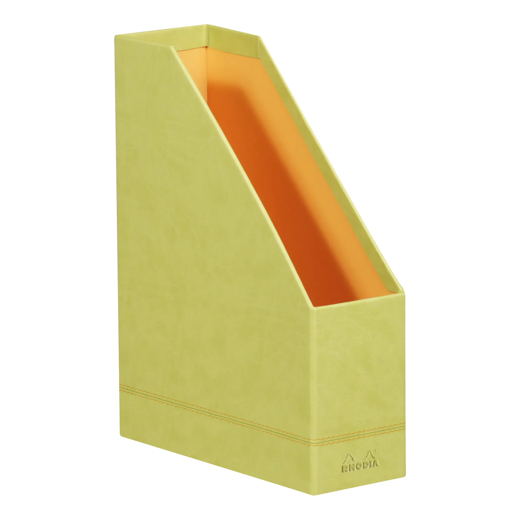 Rhodia Revistero de similcuero italiano Rhodiarama GREEN