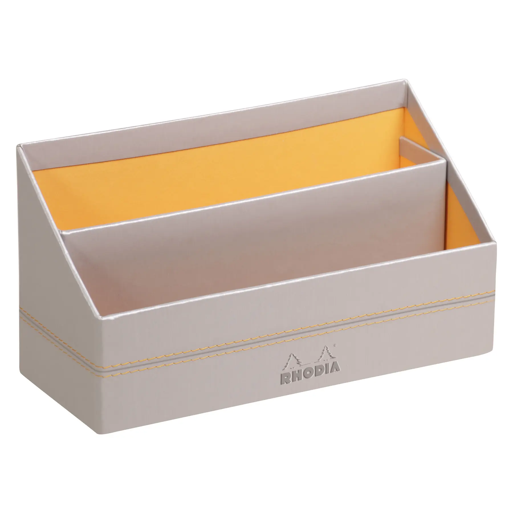 Rhodia Porta cartas de simil cuero italiano GREEN