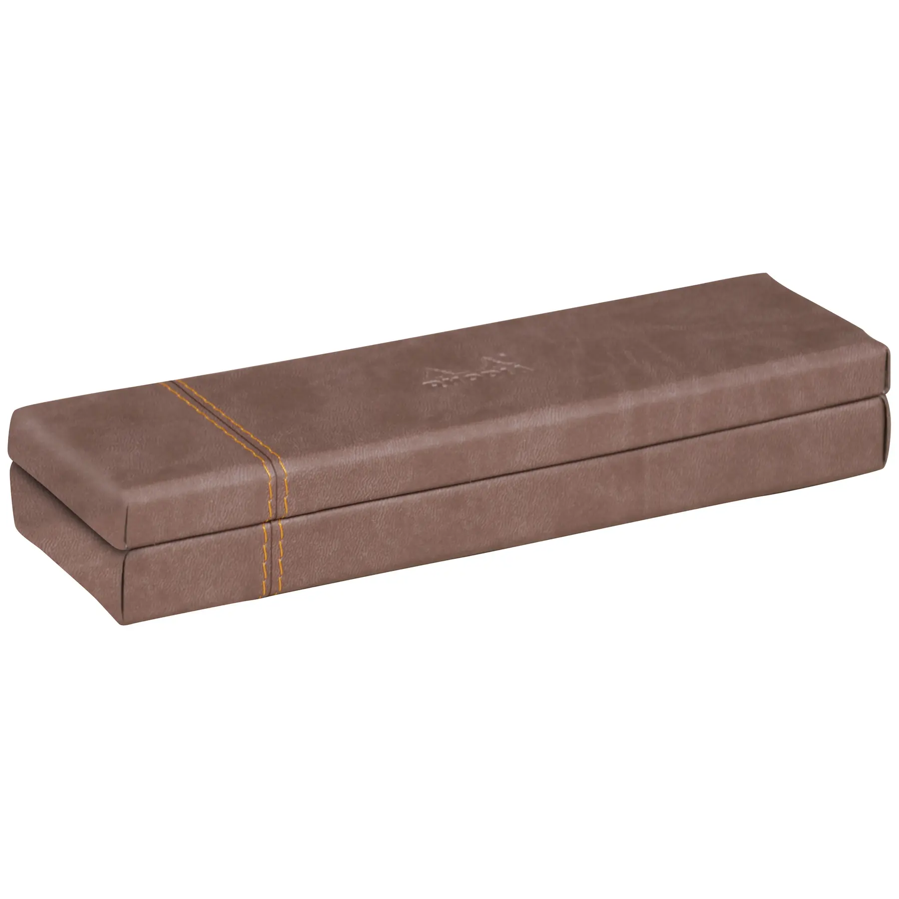Rhodia Estuche de imitación de cuero italiano Rhodiarama BROWN