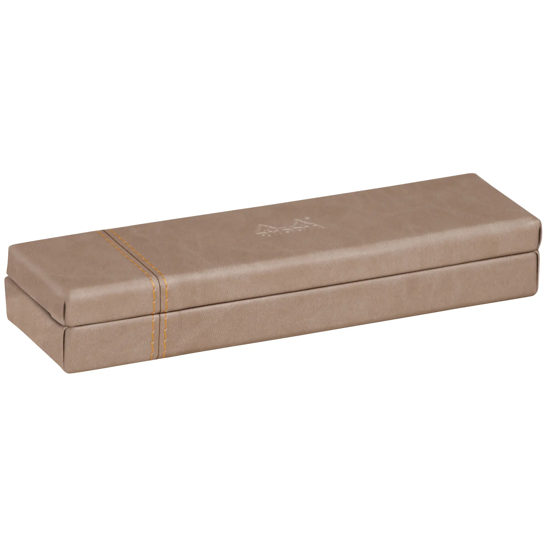 Rhodia Estuche de imitación de cuero italiano Rhodiarama BEIGE