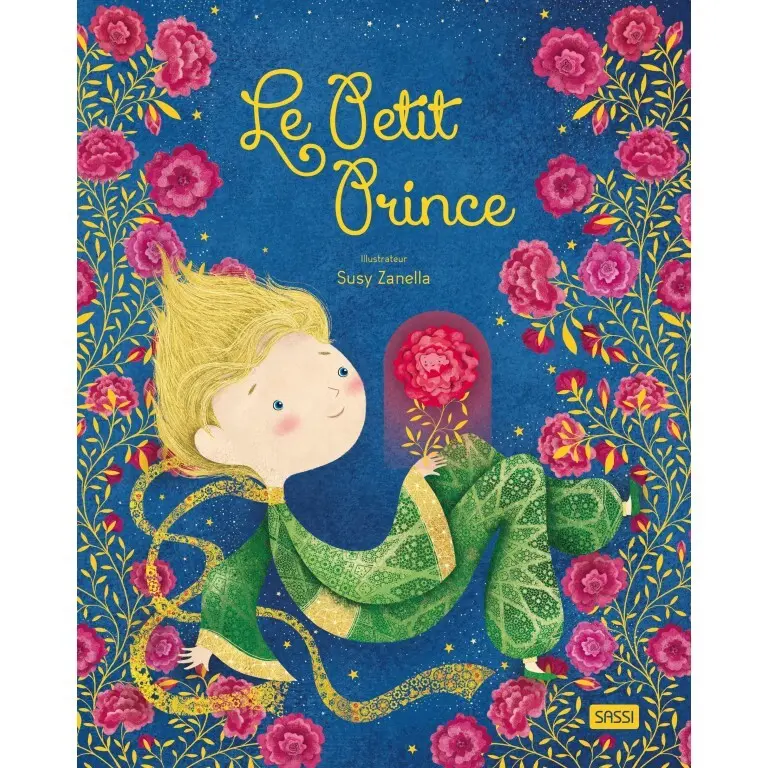 Sassi Libro infantil Le Petit Prince BLUE