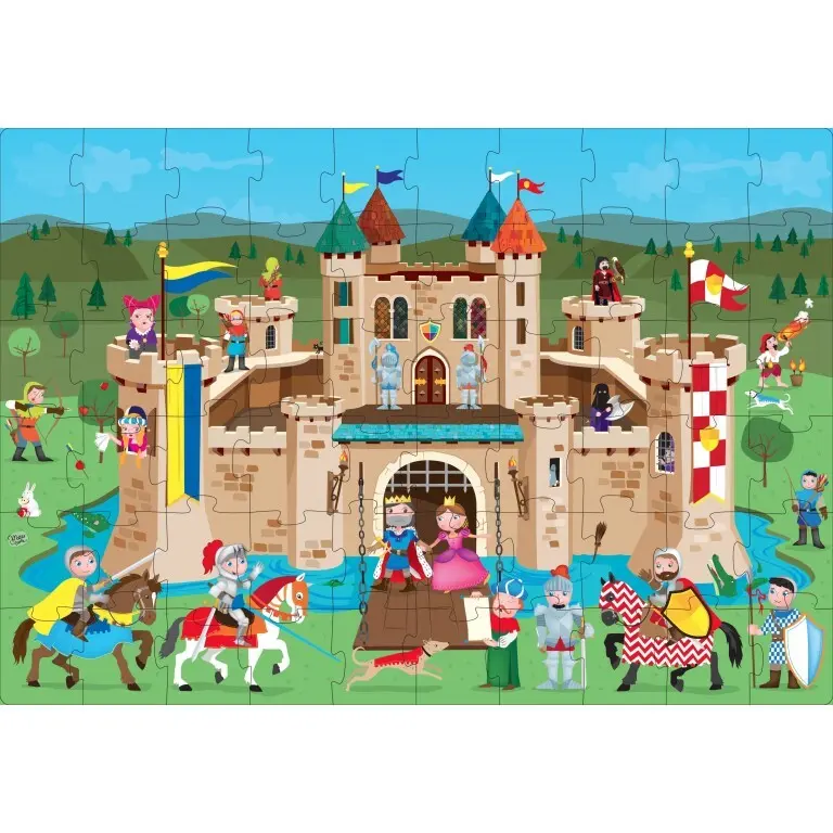 Sassi Puzzle Les Chevaliers Du Moyen Age (x60) GREEN
