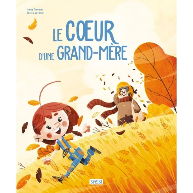 Sassi Libro infantil Le Cœur D’Une Grande-Mere YELLOW