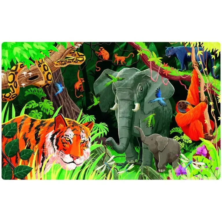 Sassi Libro infantil La Jungle MULTICOLOR