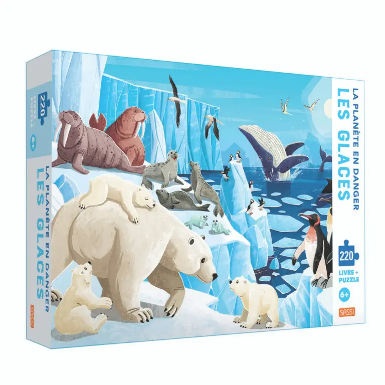 Sassi Libro infantil Les Glaces BLUE