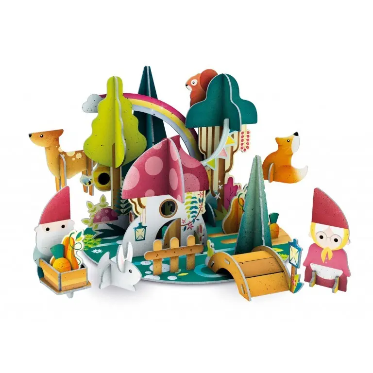 Sassi Libro infantil La Forêt Magique MULTICOLOR