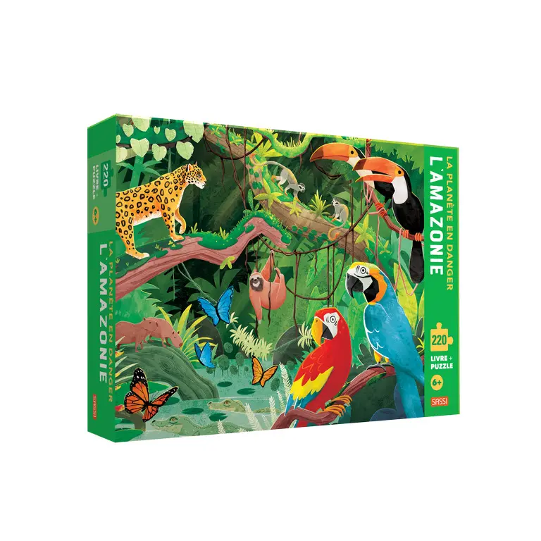 Sassi Libro infantil L’amazonie GREEN