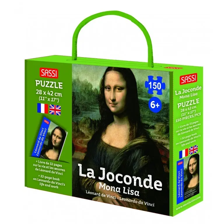 Sassi Libro infantil La Joconde GREEN